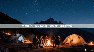 免费梯子，每天两小时，轻松提升健康与效率