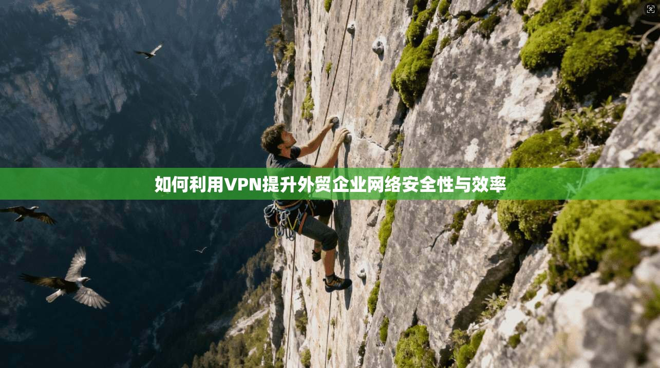 如何利用VPN提升外贸企业网络安全性与效率