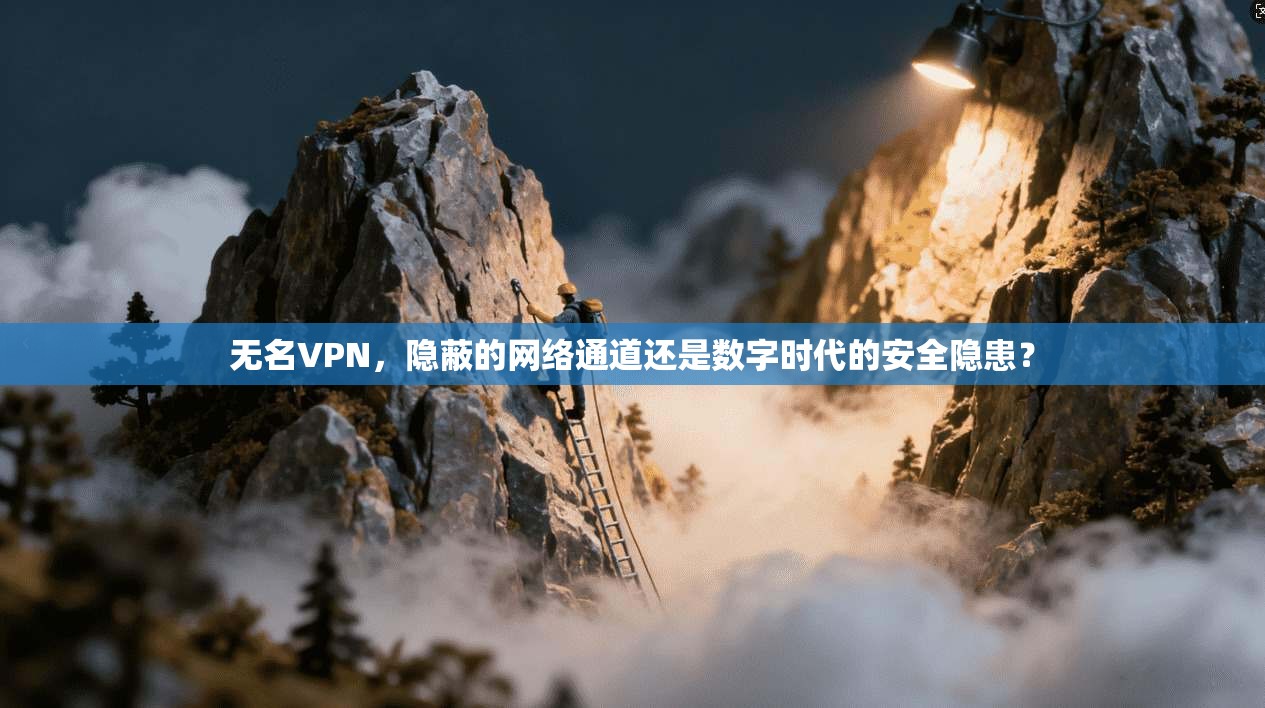 无名VPN，隐蔽的网络通道还是数字时代的安全隐患？