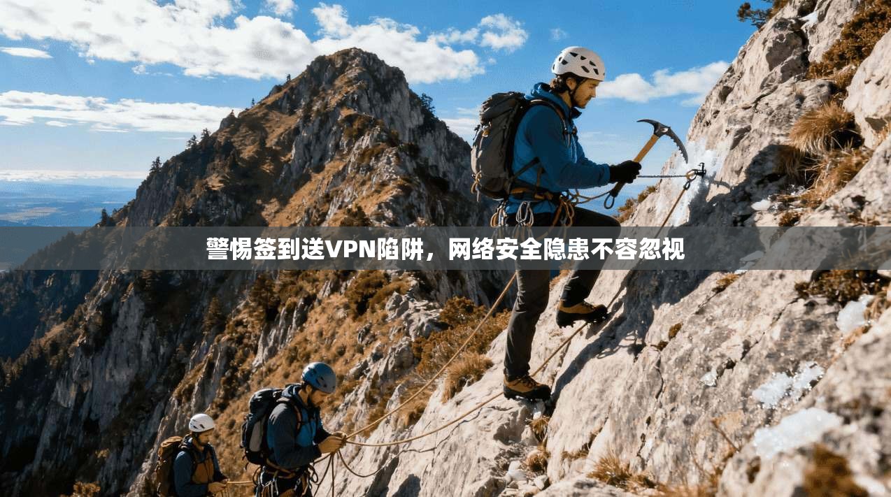 警惕签到送VPN陷阱，网络安全隐患不容忽视