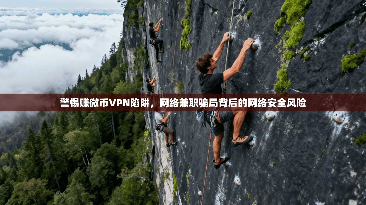 警惕赚微币VPN陷阱，网络兼职骗局背后的网络安全风险