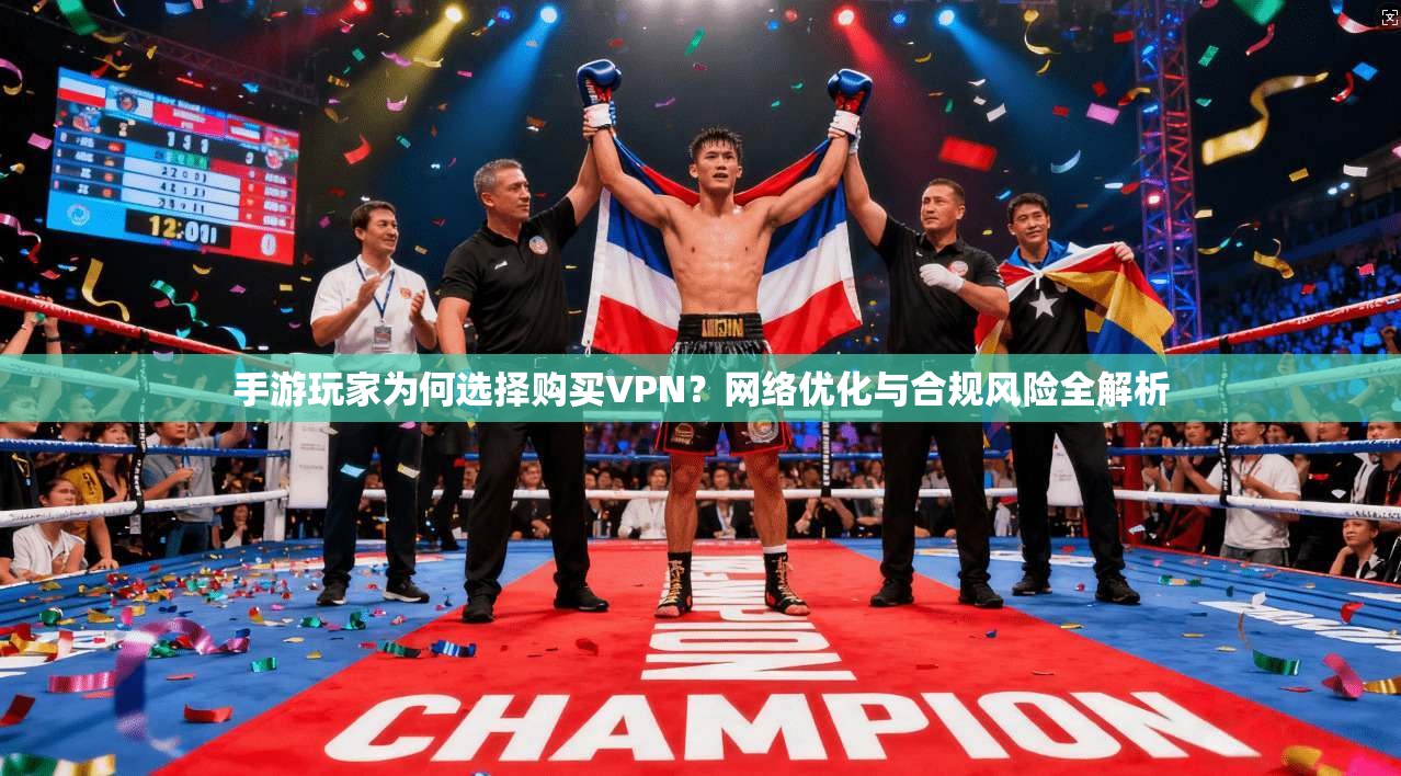 手游玩家为何选择购买VPN？网络优化与合规风险全解析
