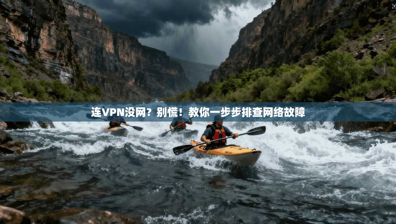 连VPN没网？别慌！教你一步步排查网络故障