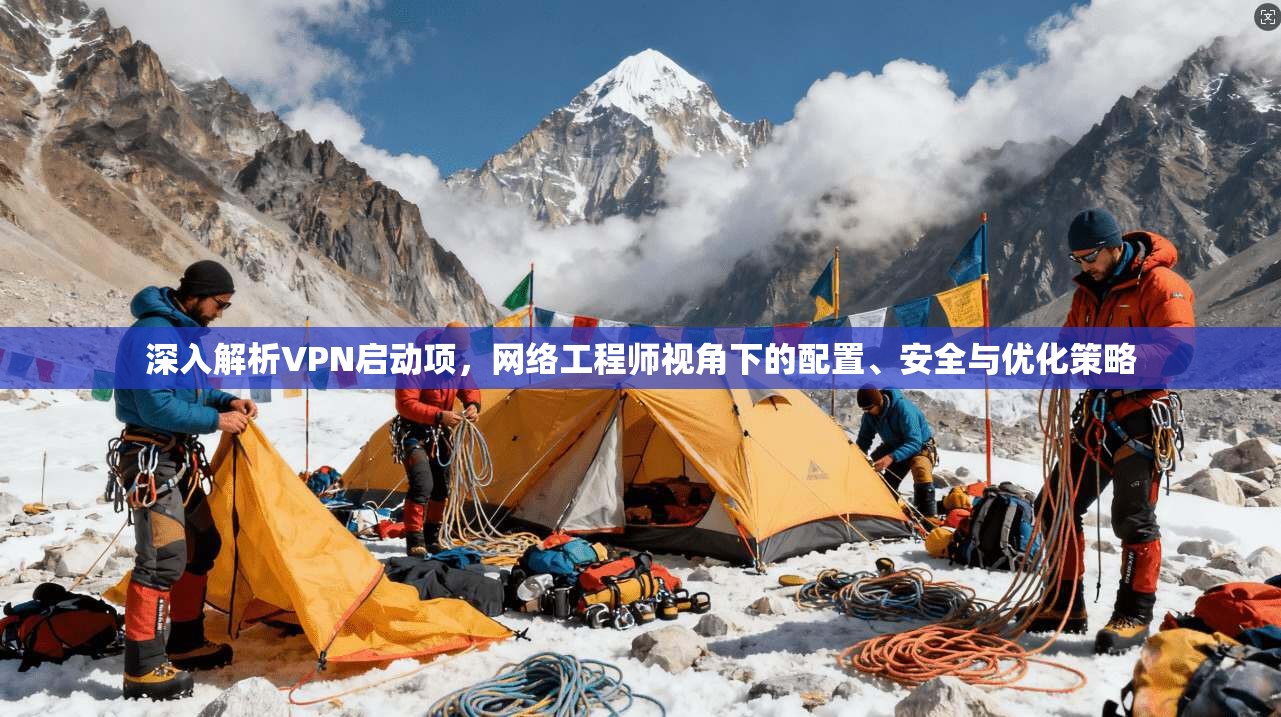 深入解析VPN启动项,网络工程师视角下的配置、安全与优化策略