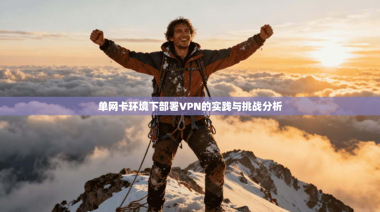 单网卡环境下部署VPN的实践与挑战分析