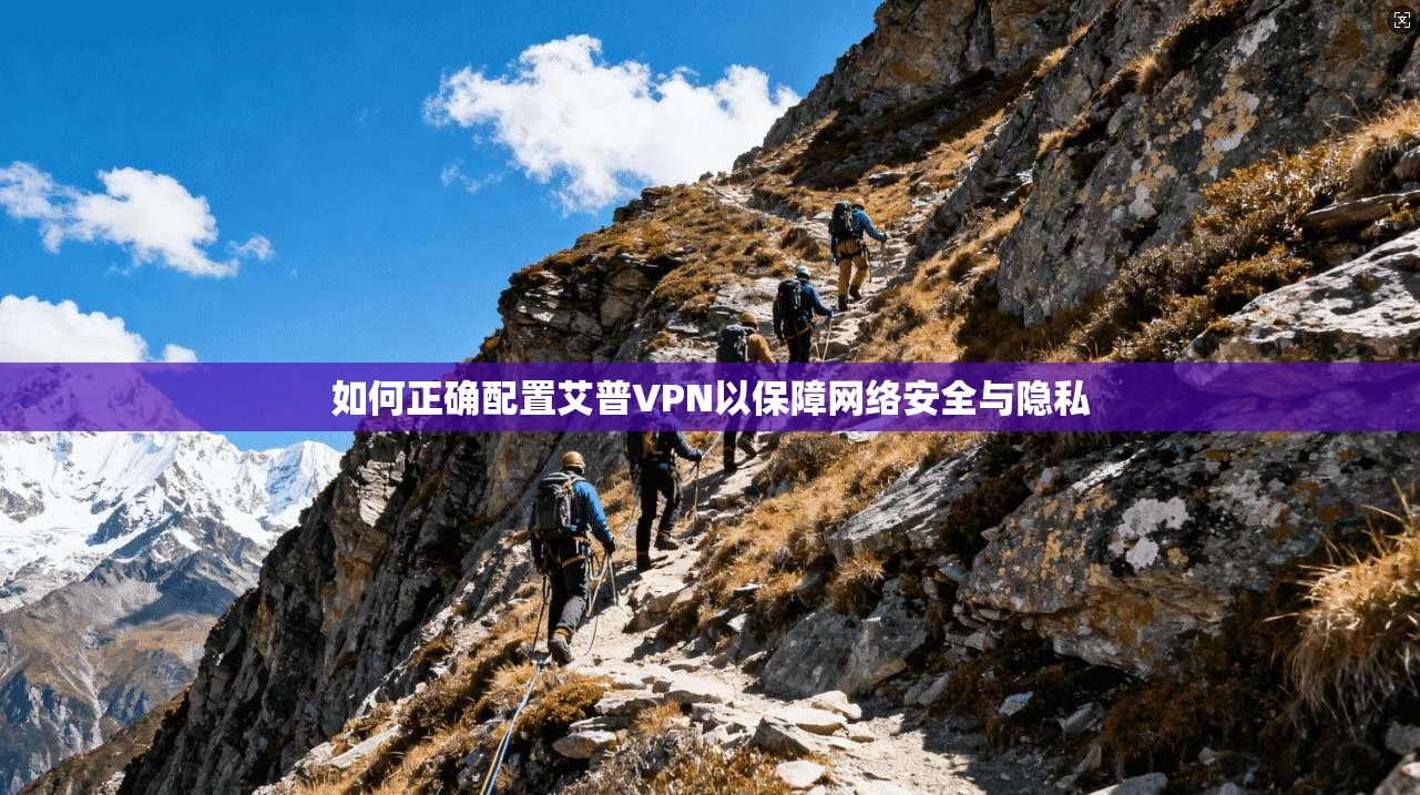 如何正确配置艾普VPN以保障网络安全与隐私