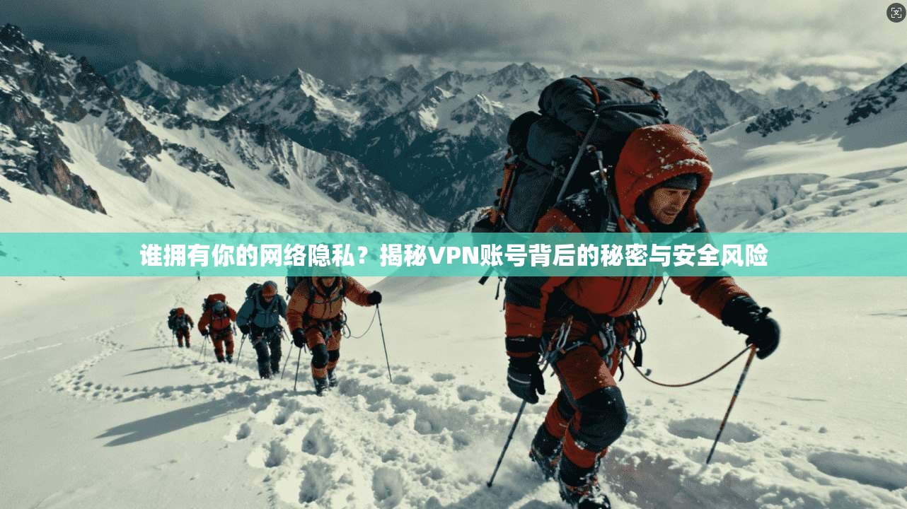 谁拥有你的网络隐私？揭秘VPN账号背后的秘密与安全风险