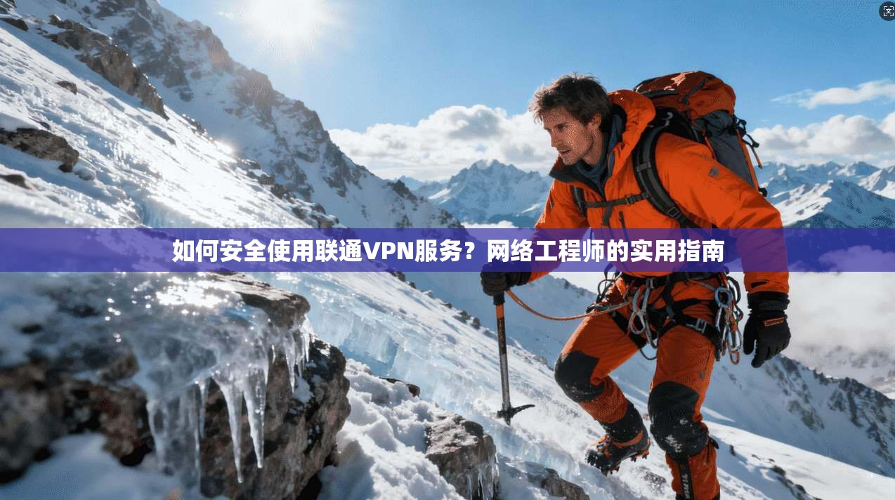 如何安全使用联通VPN服务？网络工程师的实用指南