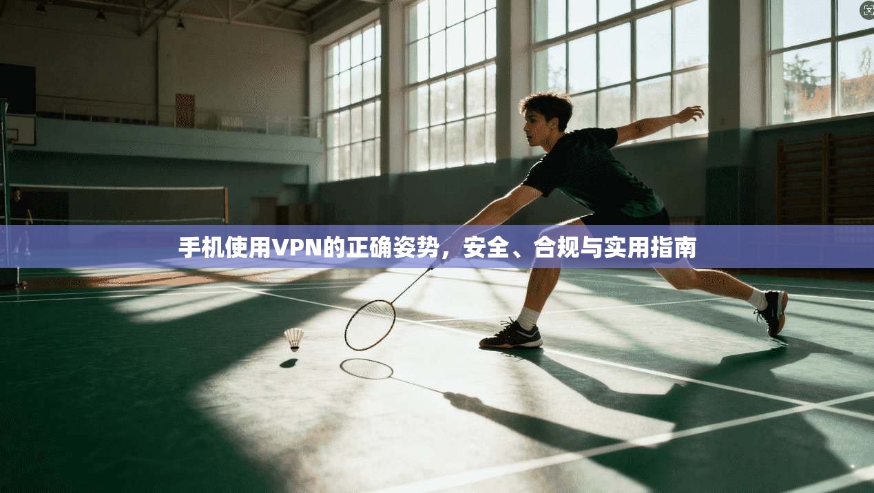 手机使用VPN的正确姿势，安全、合规与实用指南