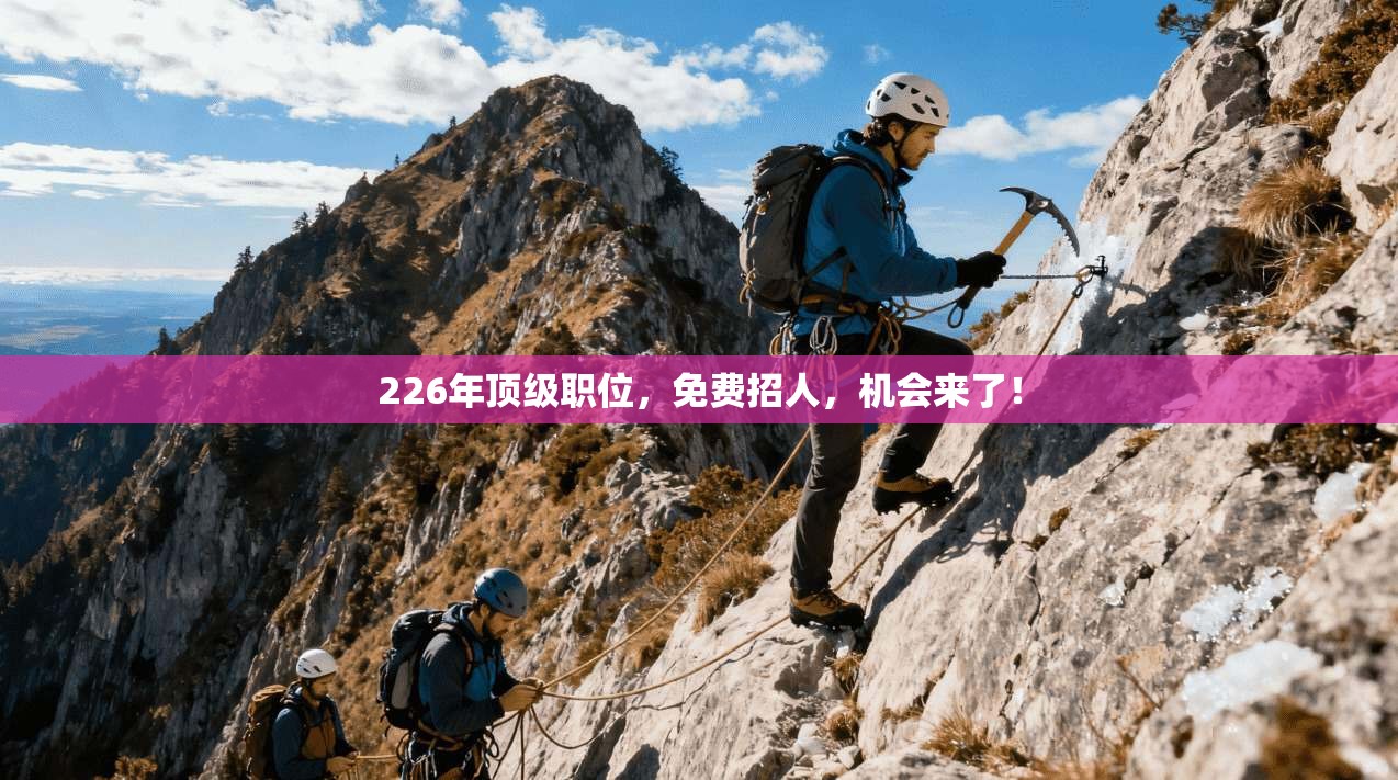 226年顶级职位,免费招人,机会来了! 第1张 226年顶级职位,免费招人,机会来了! 第1张