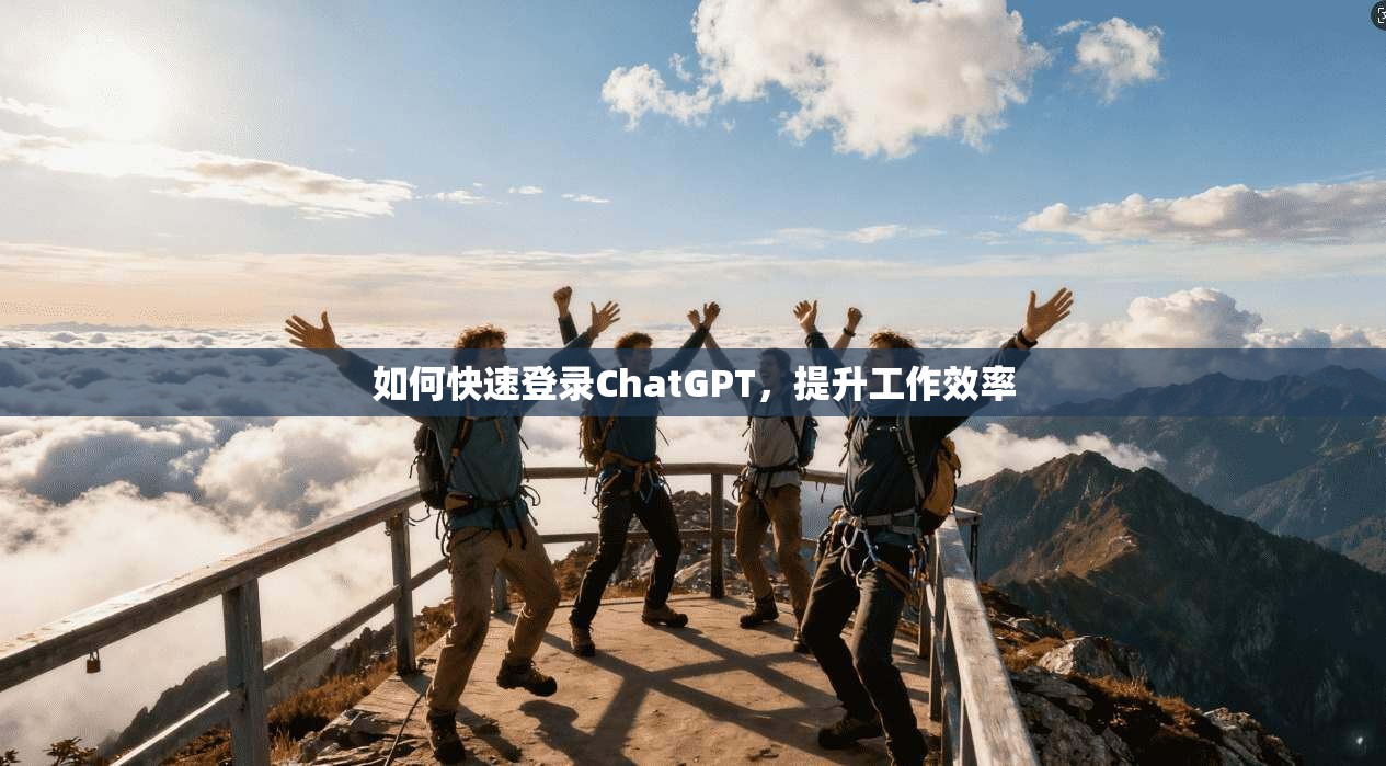 如何快速登录ChatGPT,提升工作效率 第1张 如何快速登录ChatGPT,提升工作效率 第1张