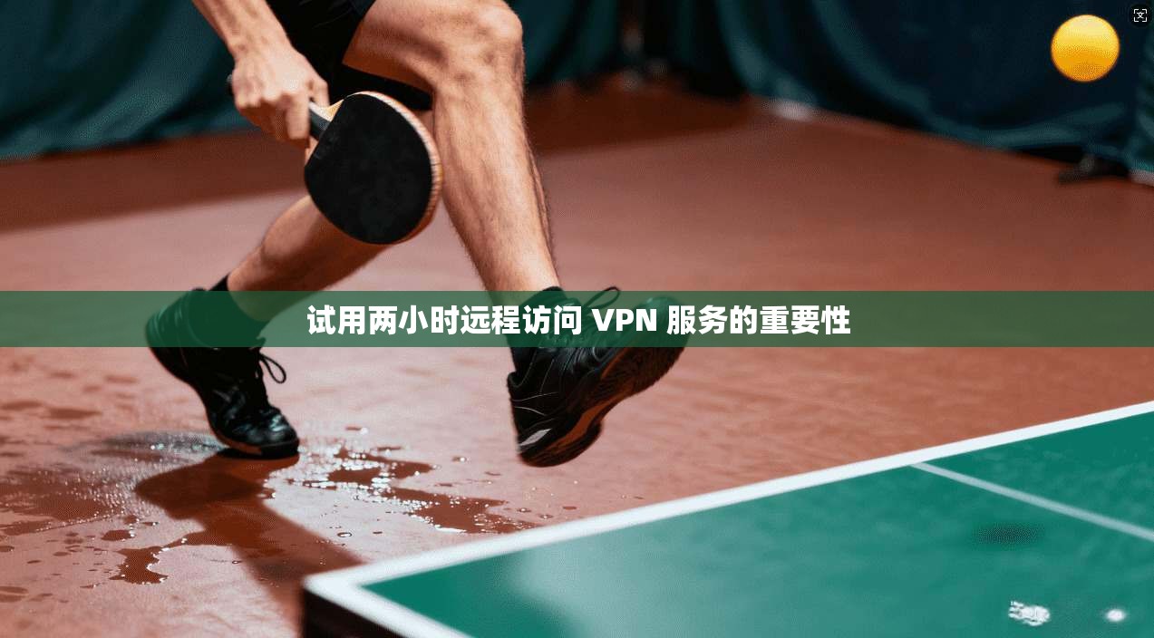 试用两小时远程访问 VPN 服务的重要性 第1张 试用两小时远程访问 VPN 服务的重要性 第1张